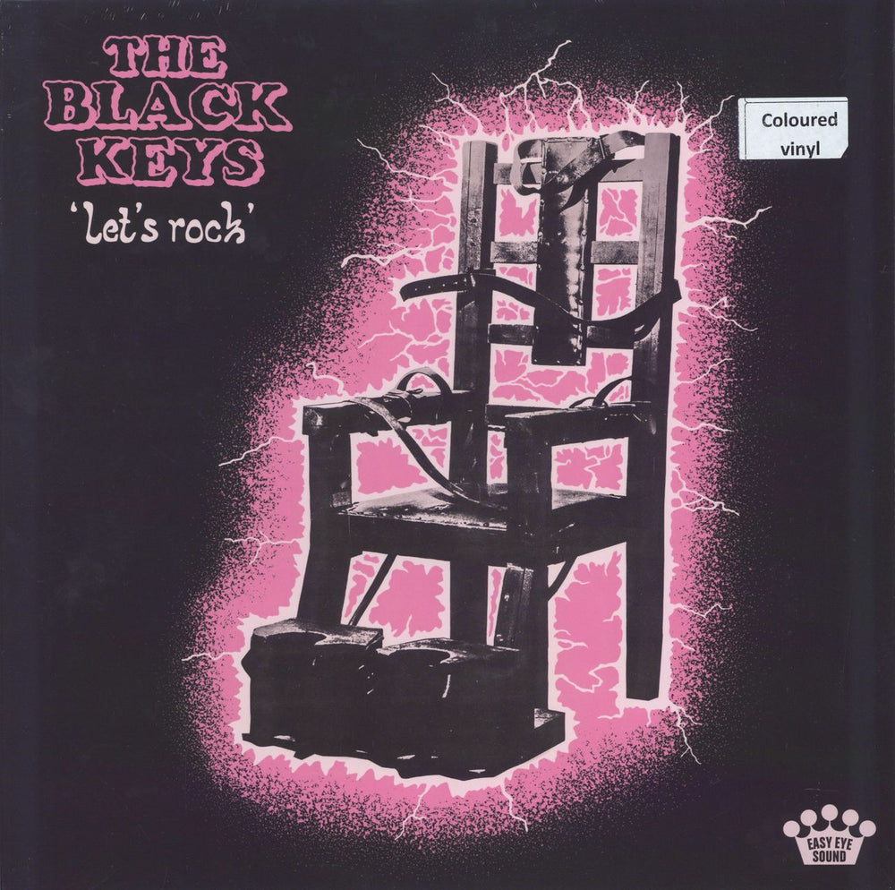 The Black Keys Let's Rock - White vinyl UK vinyl LP album (LP record) 075597924602