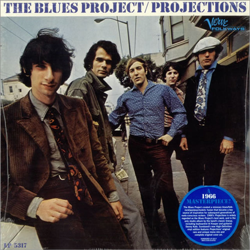 The Blues Project Projections US vinyl LP album (LP record) LP5317