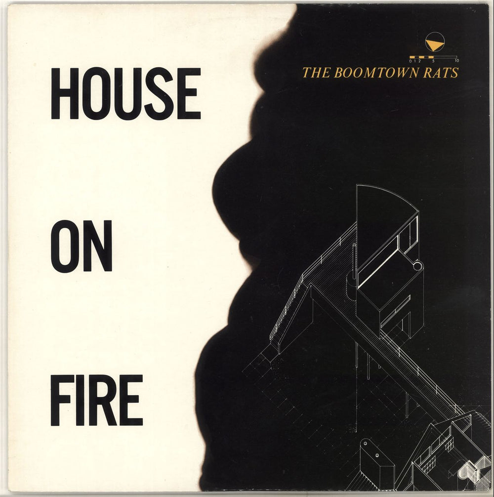 The Boomtown Rats House On Fire UK 12" vinyl single (12 inch record / Maxi-single) MERX91