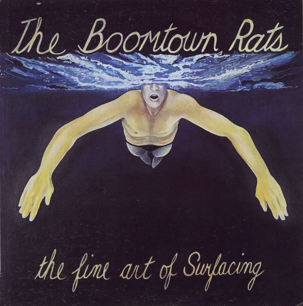 The Boomtown Rats The Fine Art Of Surfacing Irish vinyl LP album (LP record) LUN038