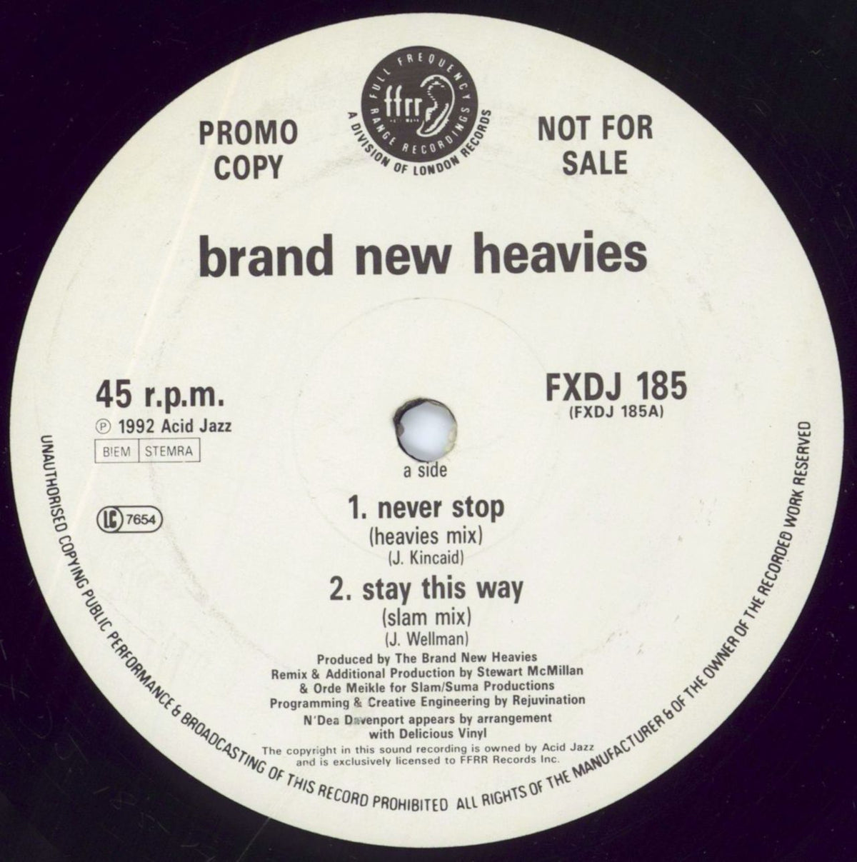 Brand New Heavies - Never Stop (Best Of) (Vinyl)