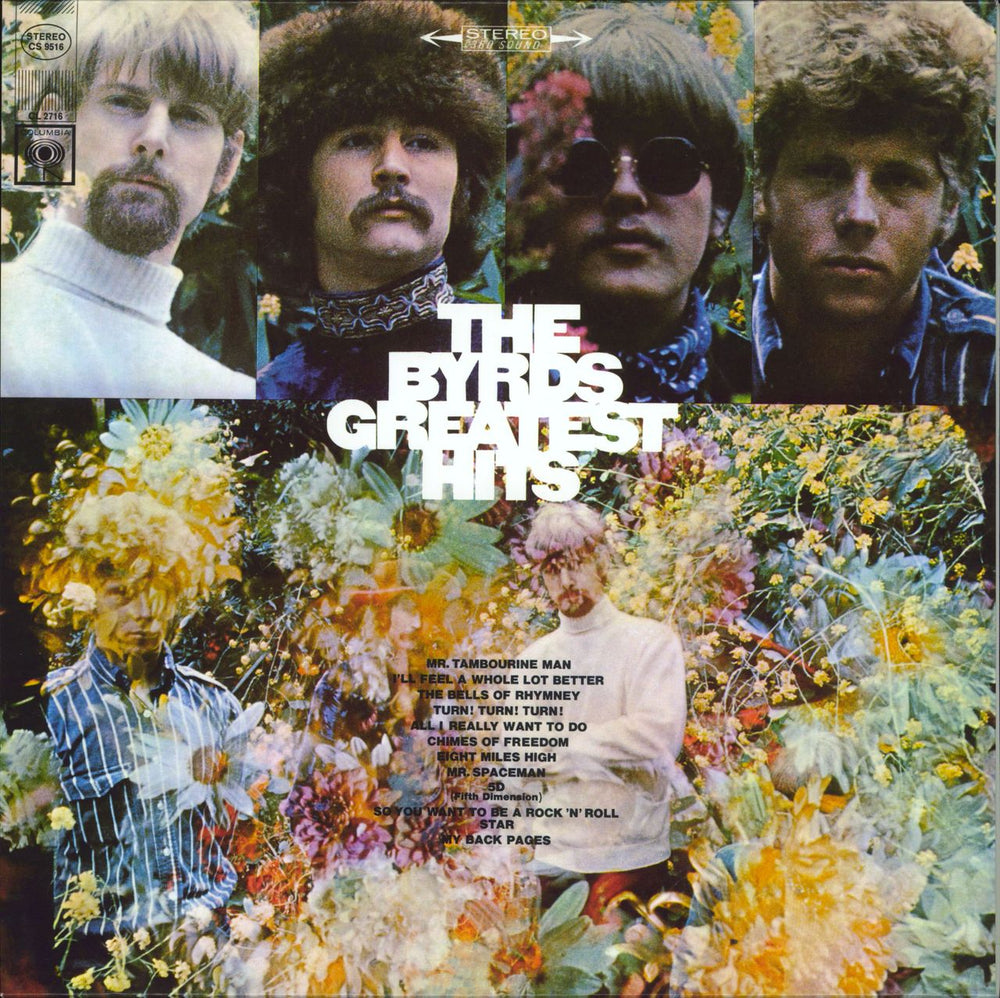 The Byrds Greatest Hits - 180g UK vinyl LP album (LP record) MOVLP1649