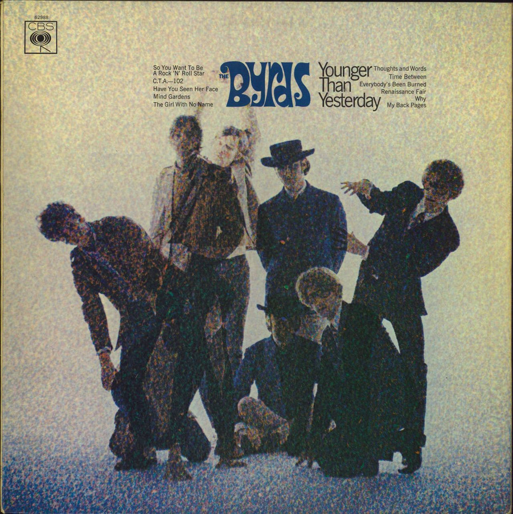 The Byrds Younger Than Yesterday - 1st Mono - EX UK vinyl LP album (LP record) BPG62988