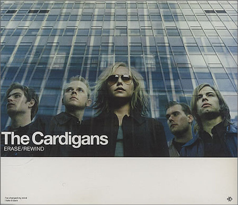 The Cardigans Erase/Rewind UK CD single (CD5 / 5") 5635332