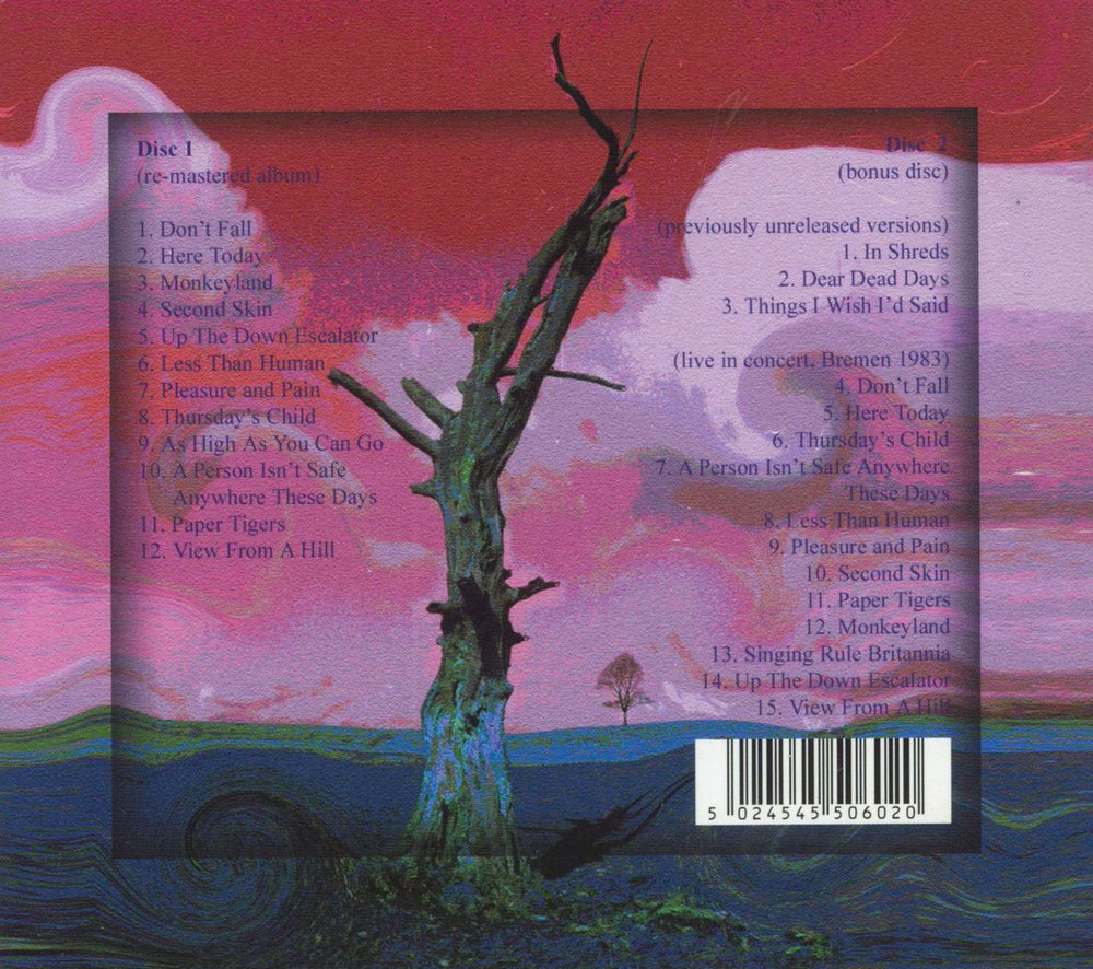 The Chameleons Script Of The Bridge - 25th Anniversary Edition UK 2 CD album set (Double CD)