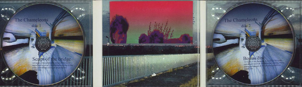 The Chameleons Script Of The Bridge - 25th Anniversary Edition UK 2 CD album set (Double CD) CML2CSC816896
