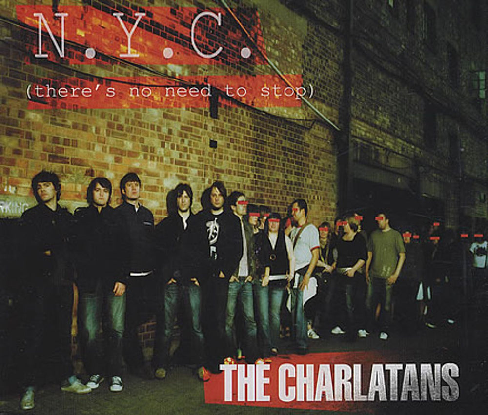 The Charlatans (UK) N.Y.C. (There's No Need To Stop) UK Promo CD single (CD5 / 5") SANPX427