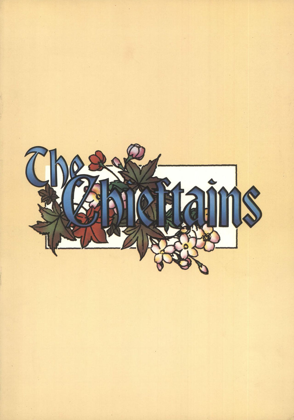 The Chieftains The Chieftains Tour Programme UK tour programme TOUR PROGRAMME