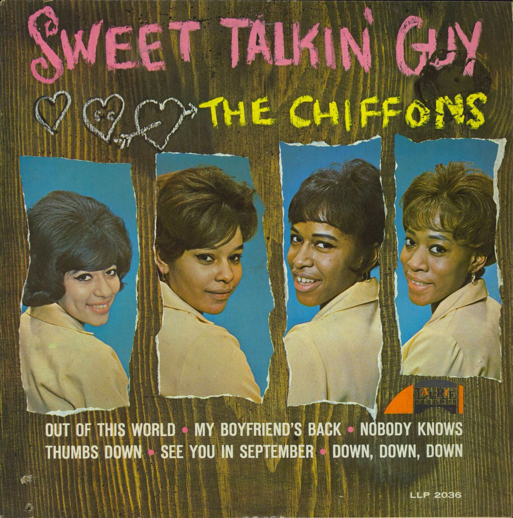 The Chiffons Sweet Talkin' Guy US vinyl LP album (LP record) LLP2036