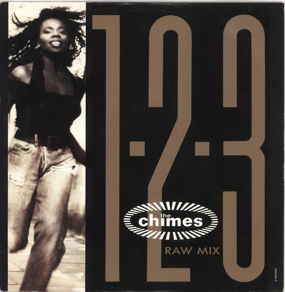 The Chimes (90s) 1-2-3 (Raw Mix) UK 12" vinyl single (12 inch record / Maxi-single) 655166-6