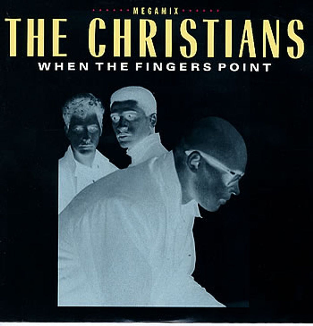 The Christians When The Fingers Point - Megamix UK 12" vinyl single (12 inch record / Maxi-single) 12ISR335