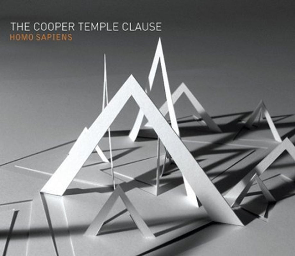 The Cooper Temple Clause Homo Sapiens UK CD single (CD5 / 5") SEQXS002