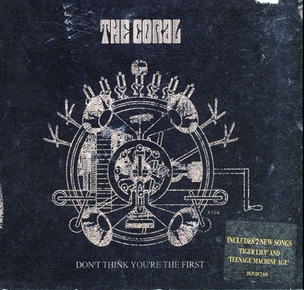 The Coral Don't Think You're The First UK CD single (CD5 / 5") DLTCDC2010