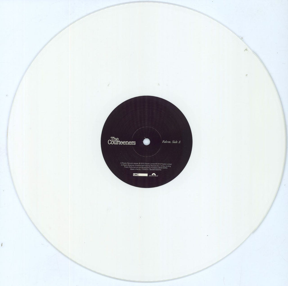 The Courteeners Falcon - RSD19 - 180gm White Vinyl UK vinyl LP album (LP record) T2CLPFA800081