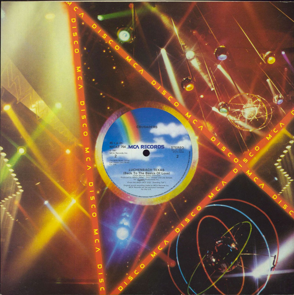 The Crusaders This Old World's Too Funky For Me UK 12" vinyl single (12 inch record / Maxi-single)