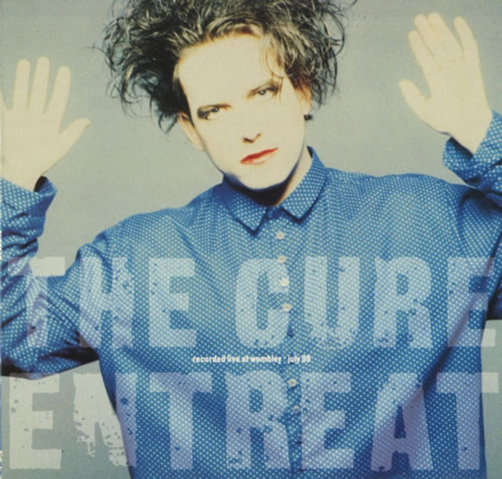 The Cure Entreat UK vinyl LP album (LP record) FIXH17