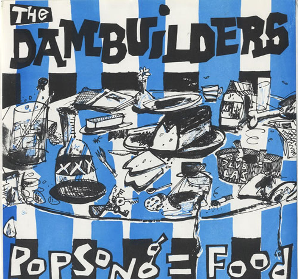 The Dambuilders Popsong = Food US 7" vinyl single (7 inch record / 45)