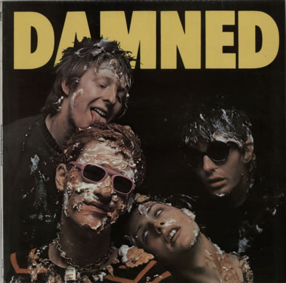 The Damned Damned Damned Damned - EX UK vinyl LP album (LP record) SEEZ1