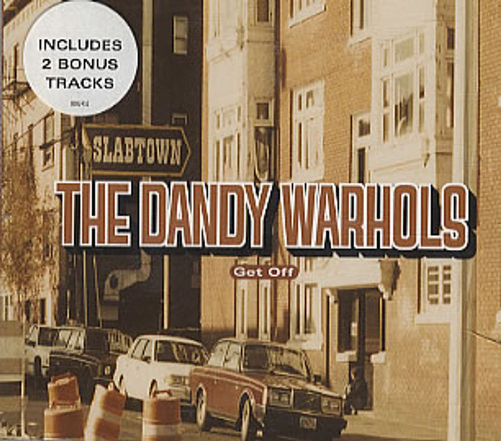 The Dandy Warhols Get Off UK CD single (CD5 / 5") CDCLS821