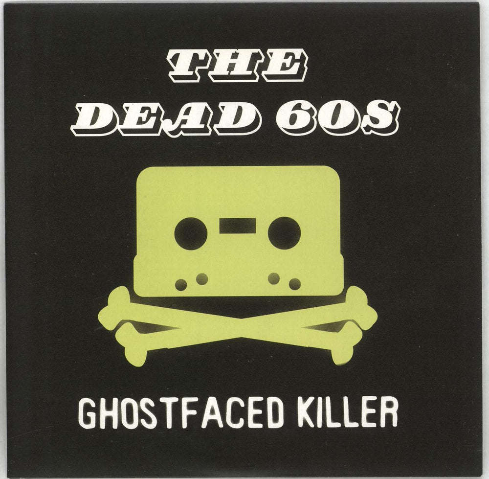 The Dead 60's Ghostfaced Killer - Luminous Vinyl UK 7" vinyl single (7 inch record / 45) DLT1042