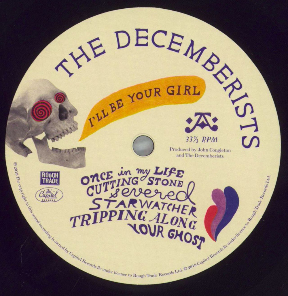 The Decemberists I'll Be Your Girl UK vinyl LP album (LP record) DEZLPIL824639