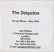 The Delgados Now & Forever - Rough Mixes UK Promo CD-R acetate CD-R ACETATE