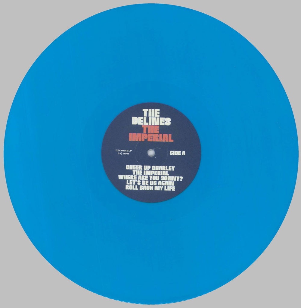 The Delines The Imperial - Blue vinyl - RSD2020 US vinyl LP album (LP record) 4L-LPTH824644