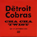 The Detroit Cobras Cha Cha Twist UK Promo CD single (CD5 / 5") RTRADSCDP189