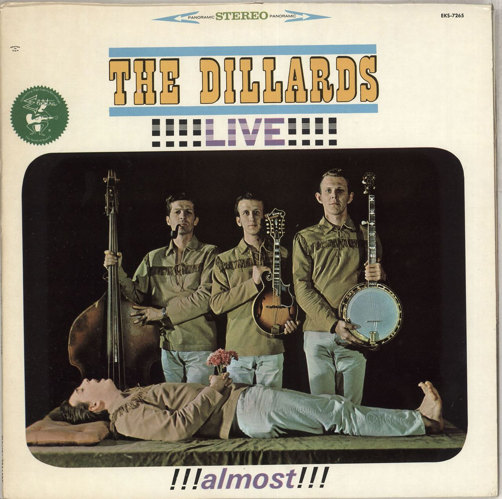 The Dillards Live... Almost US vinyl LP album (LP record) EKS-7265