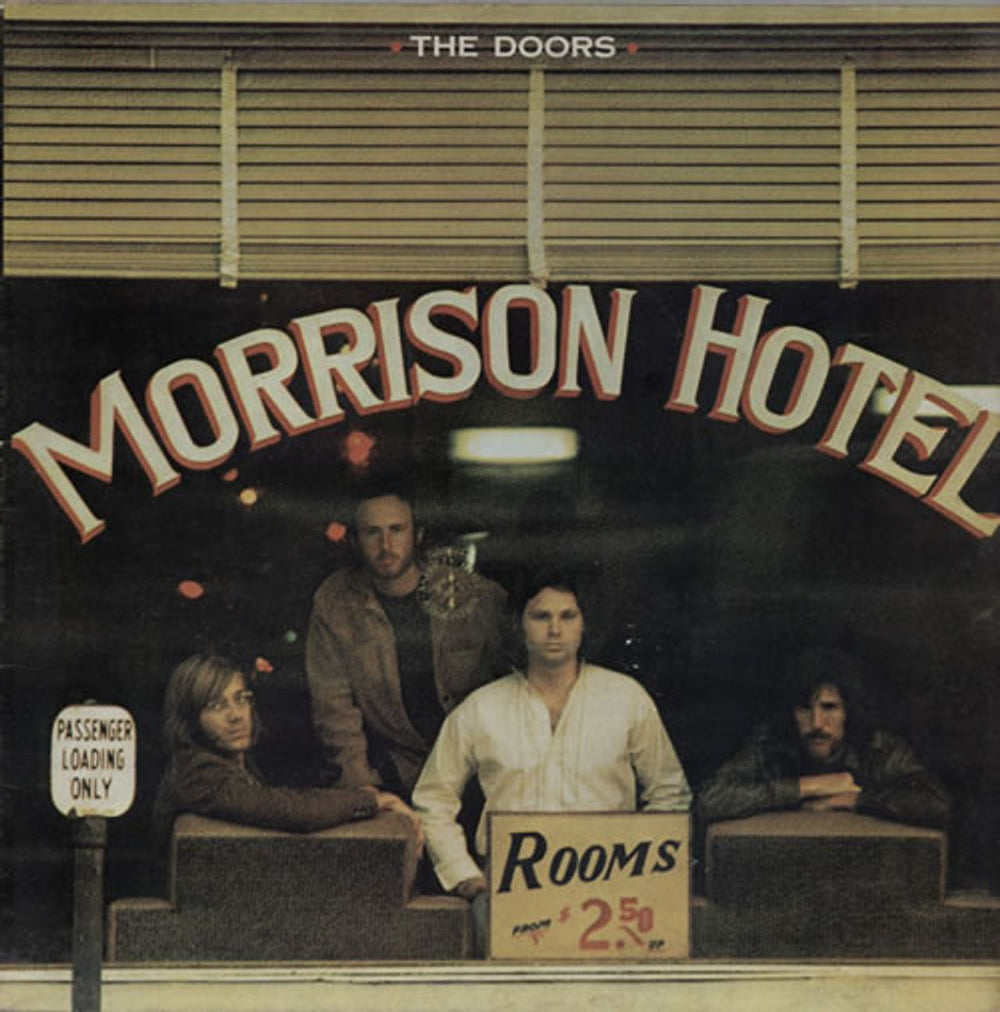 The Doors Morrison Hotel - 1st - EX UK vinyl LP album (LP record) EKS75007