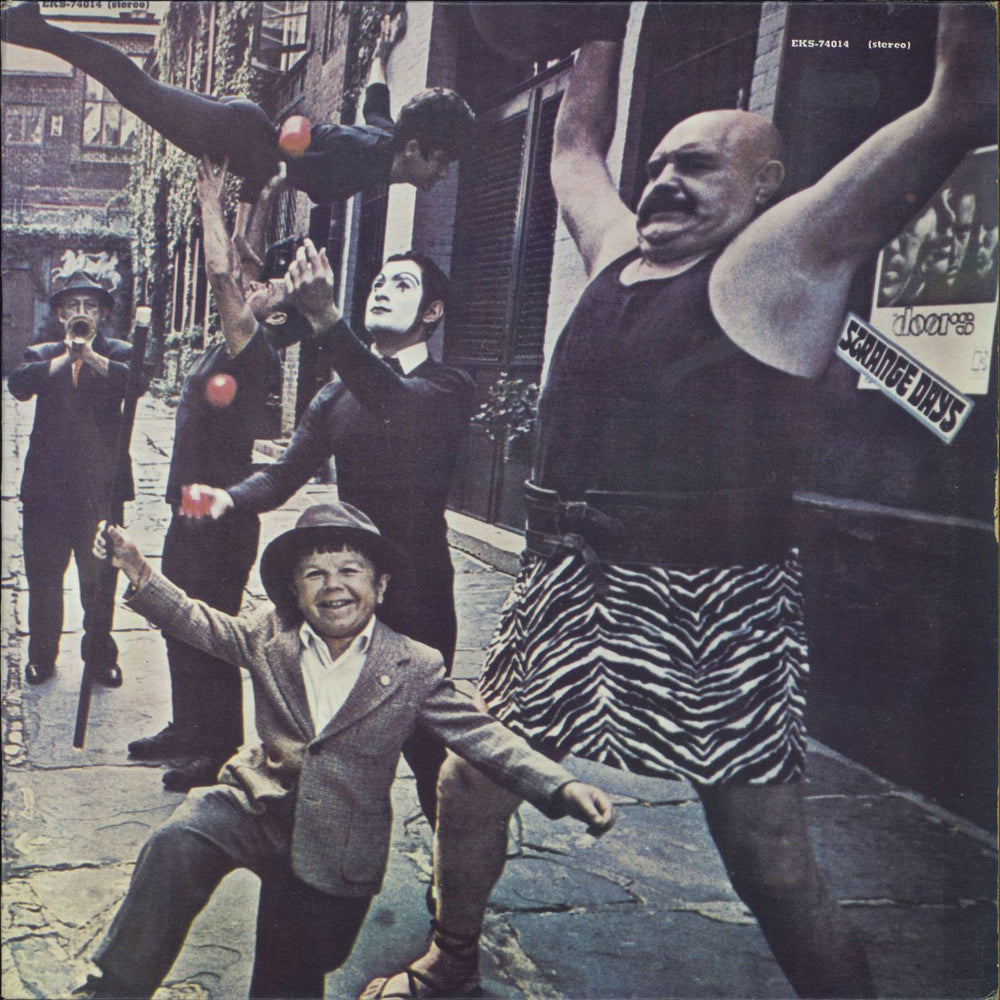 The Doors Strange Days Canadian vinyl LP album (LP record) EKS-74014