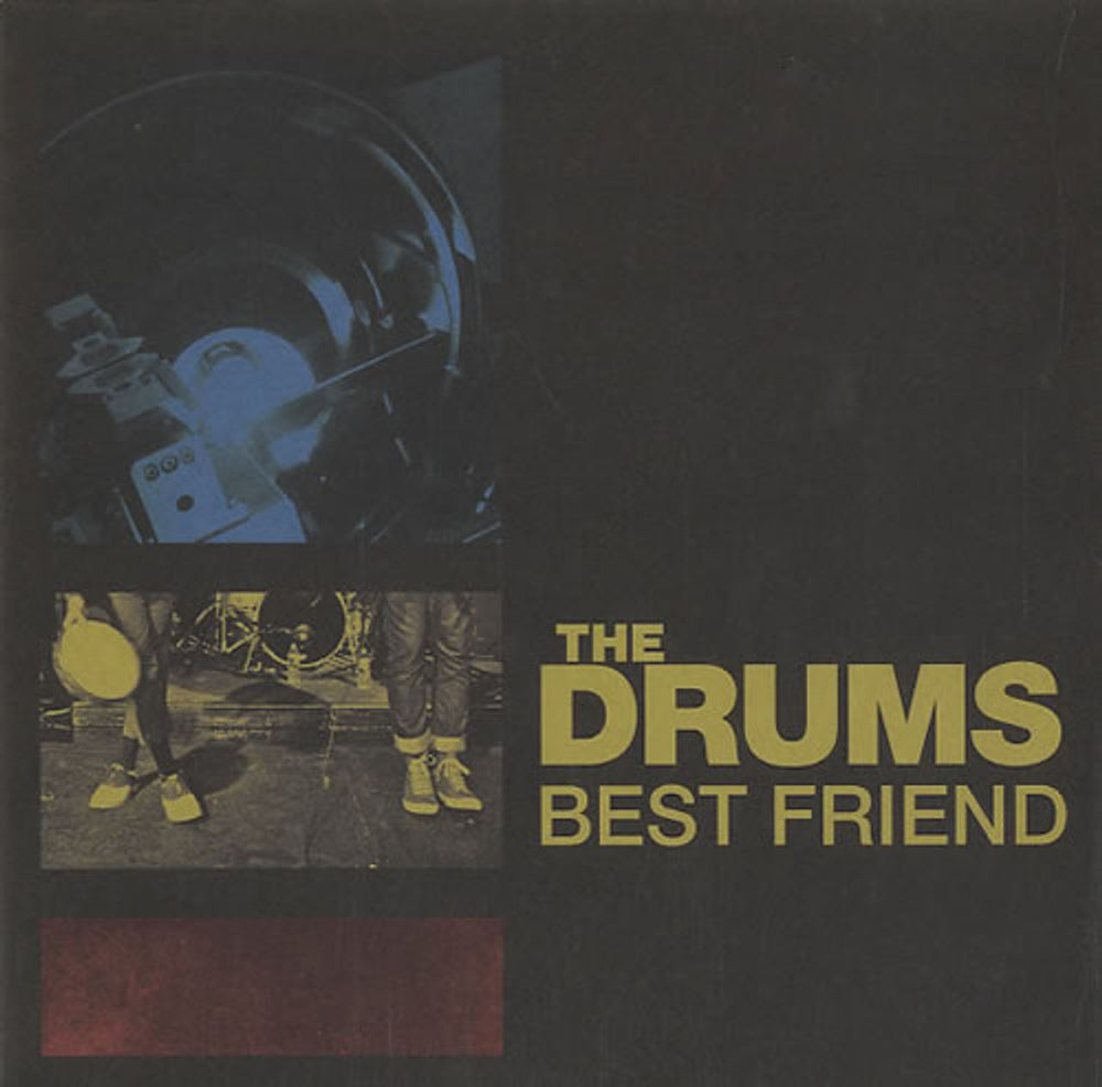 The Drums Best Friend - Yellow Vinyl UK 7" vinyl single (7 inch record / 45) 2735595