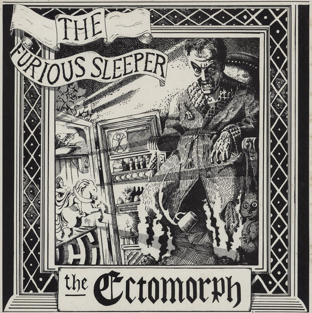 The Ectomorph The Furious Sleeper - Autographed UK vinyl LP album (LP record) WOO15