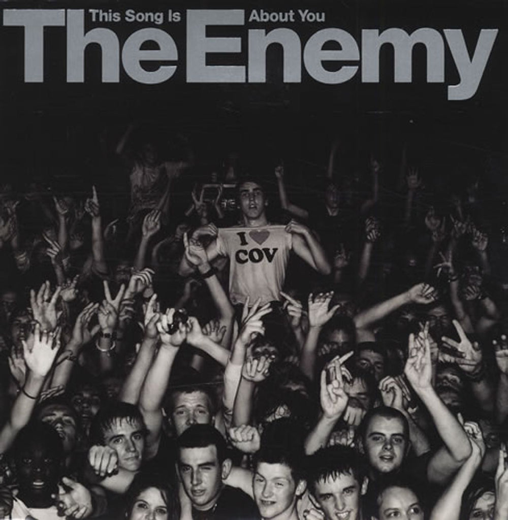 The Enemy This Song Is About You UK 7" vinyl single (7 inch record / 45) WEA442