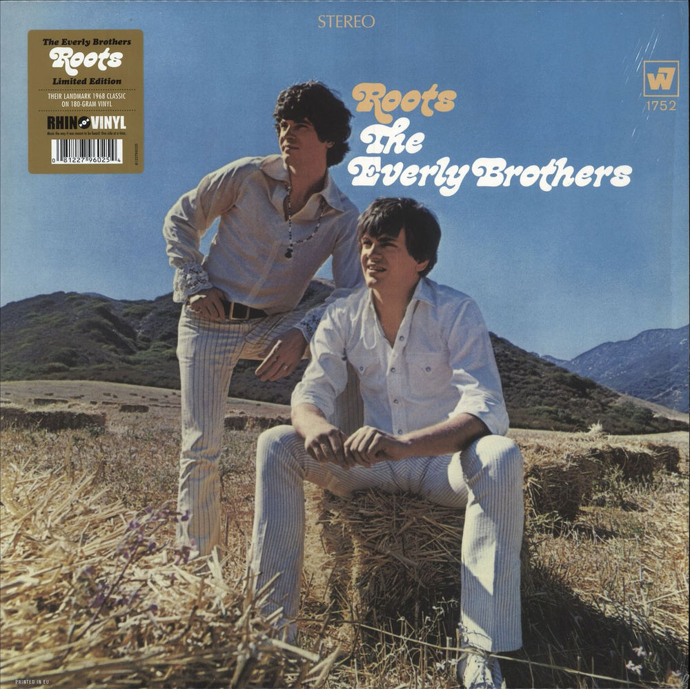 The Everly Brothers Roots - 180gm Vinyl + Shrink UK vinyl LP album (LP record) 8122796025