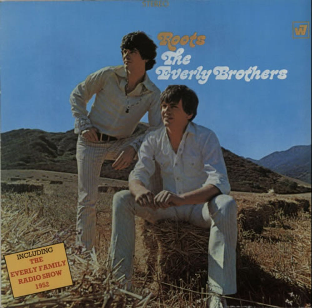 The Everly Brothers Roots German vinyl LP album (LP record) 26045