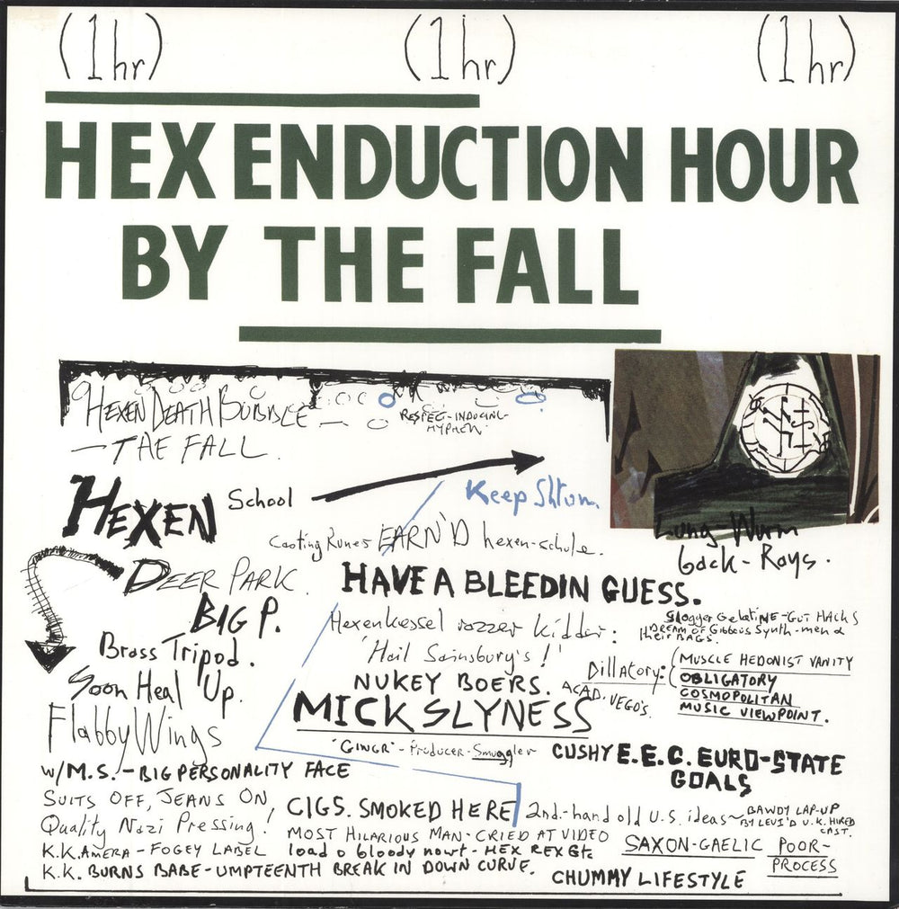 The Fall Hex Enduction Hour US vinyl LP album (LP record) SV115