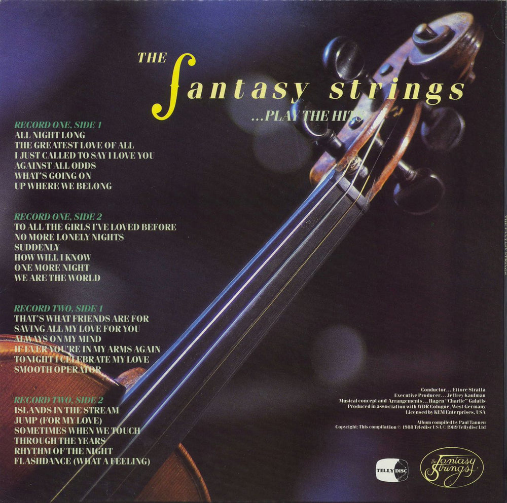 The Fantasy Strings The Fantasy Strings UK 2-LP vinyl record set (Double LP Album)