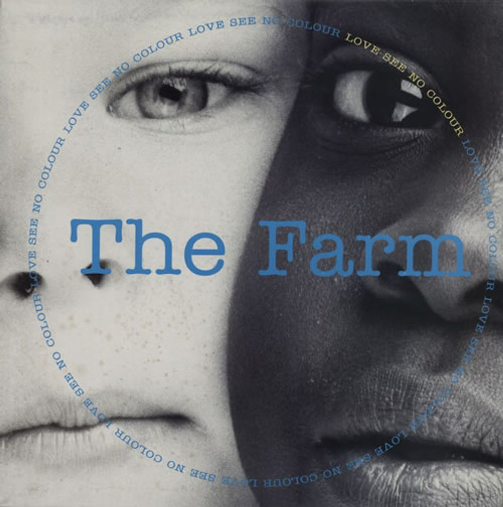 The Farm Love See No Colour UK 12" vinyl single (12 inch record / Maxi-single) MILK106T