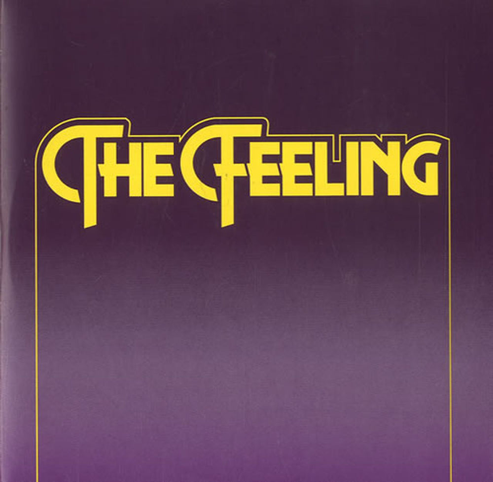 The Feeling Without You (Radio Edit) UK Promo CD single (CD5 / 5") FEELING04