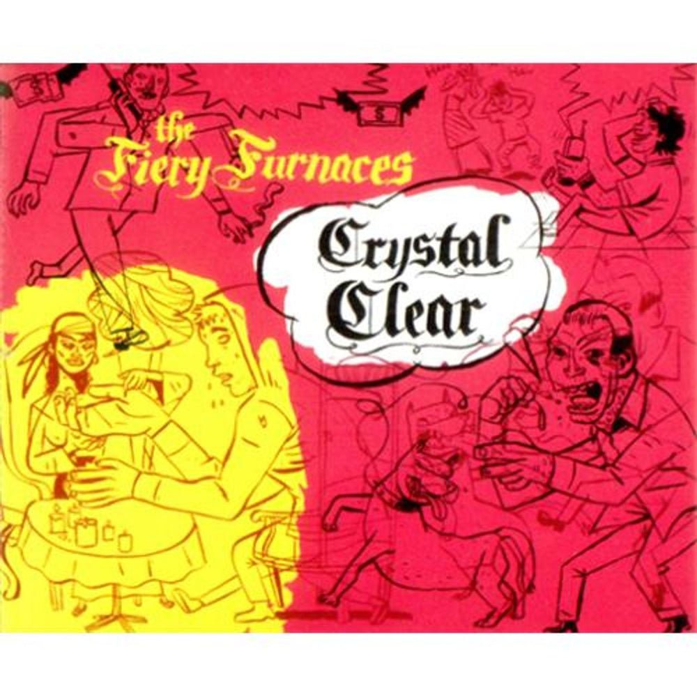 The Fiery Furnaces Crystal Clear UK CD single (CD5 / 5") RTRADESCD124