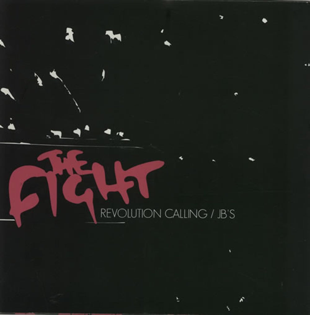 The Fight Revolution Calling - Green Vinyl UK 7" vinyl single (7 inch record / 45) REPO1