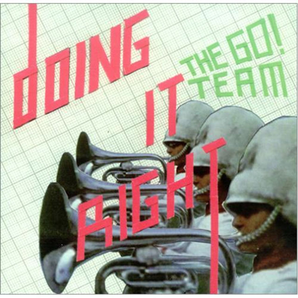 The Go! Team Doing It Right UK 7" vinyl single (7 inch record / 45) MI098S2