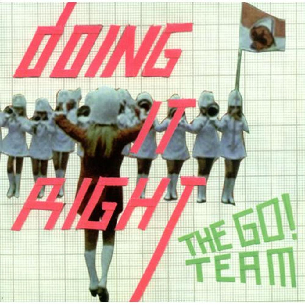 The Go! Team Doing It Right UK 7" vinyl single (7 inch record / 45) MI98S1