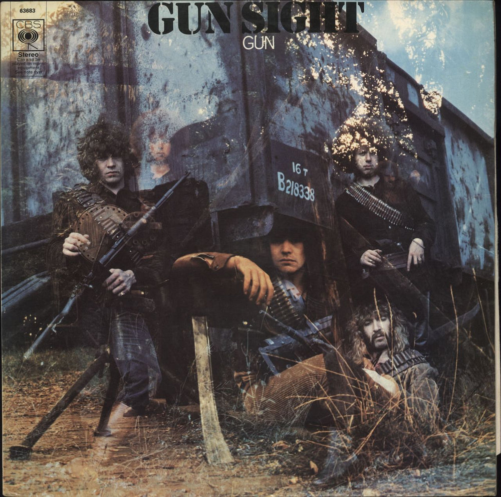 The Gun Gunsight UK vinyl LP album (LP record) 63683