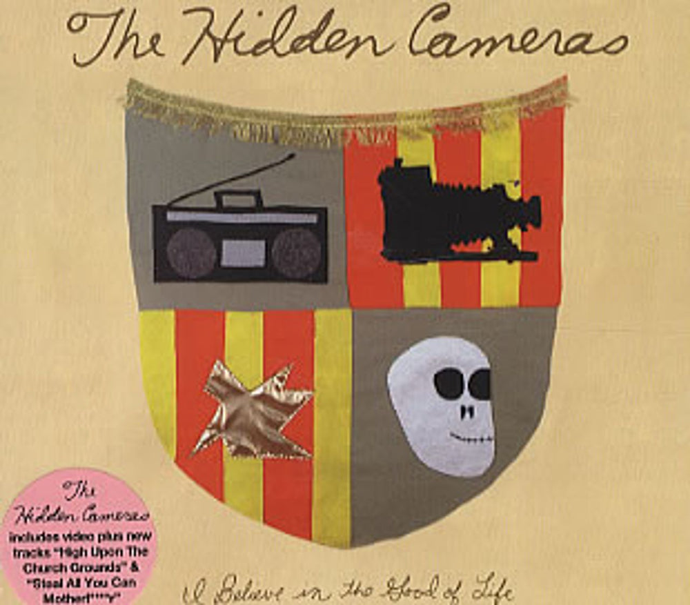 The Hidden Cameras I Believe In The Good Of Life UK CD single (CD5 / 5") RTRADSCDX186