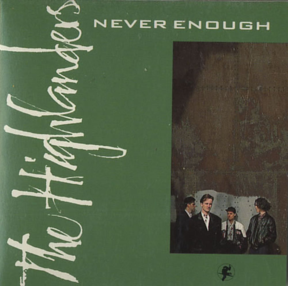 The Highlanders Never Enough UK 3" CD single (CD3) VSCD1155