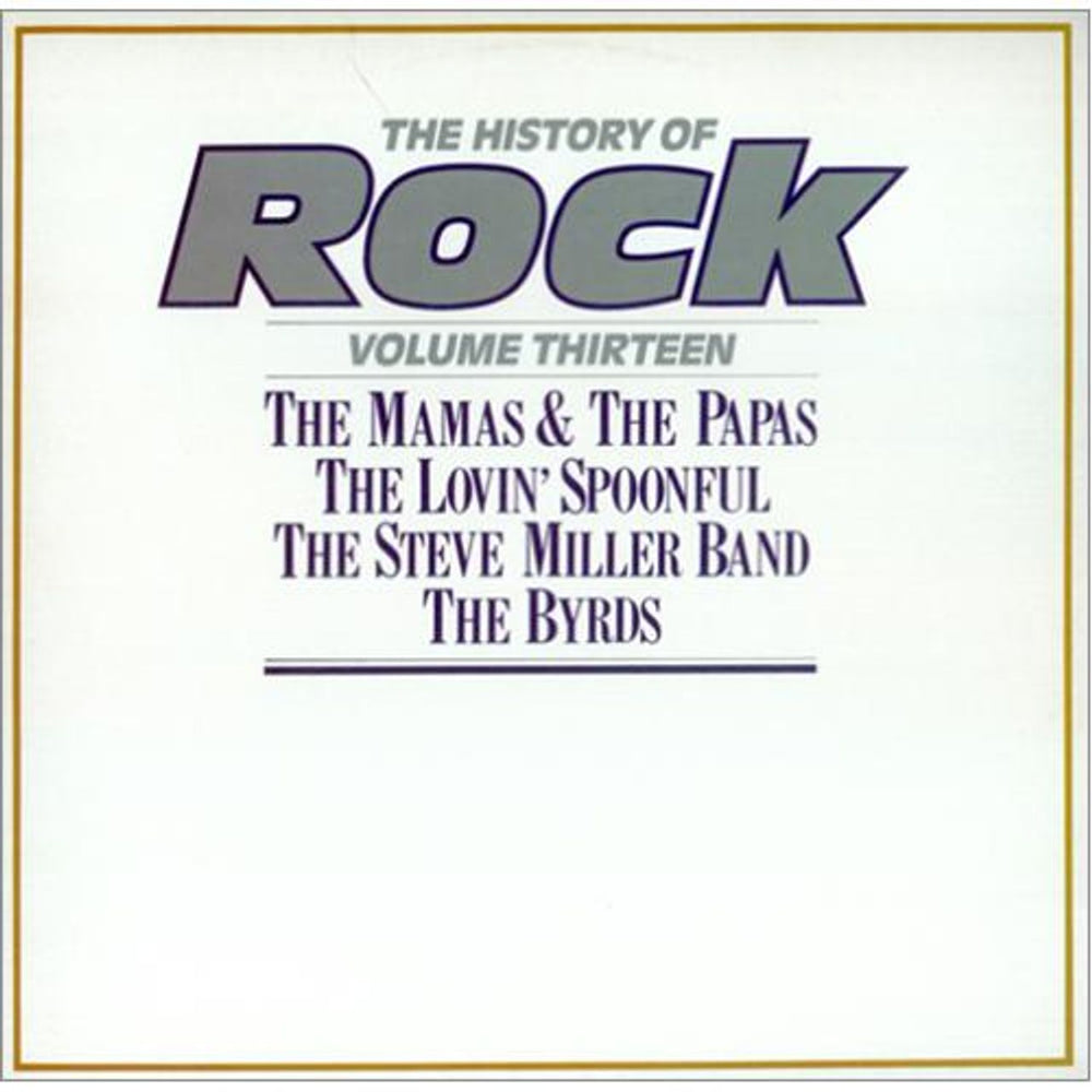 The History Of Rock The History Of Rock Volume Thirteen UK 2-LP vinyl record set (Double LP Album) HRL013