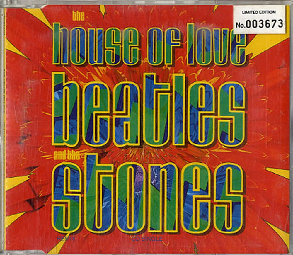 The House Of Love Beatles And The Stones - Numbered UK CD single (CD5 / 5") HOLCD432