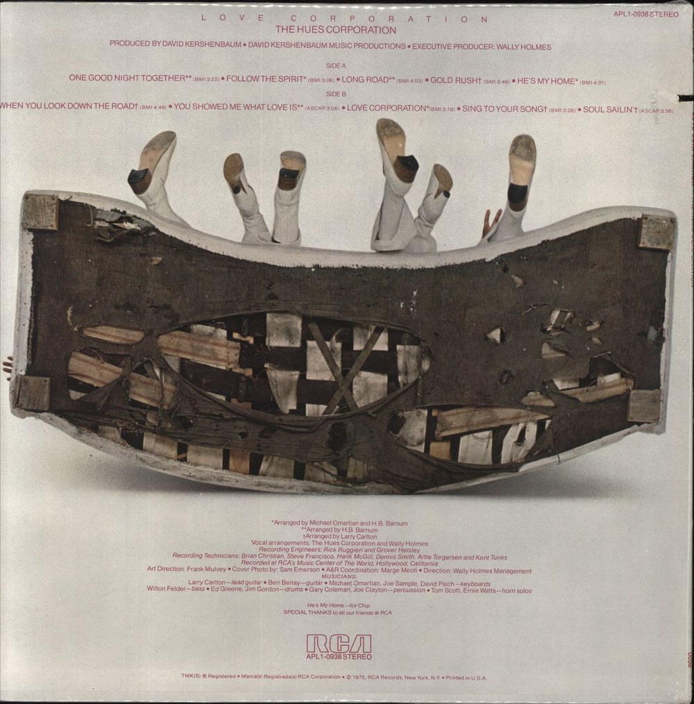 The Hues Corporation Love Corporation - Sealed US vinyl LP album (LP record)